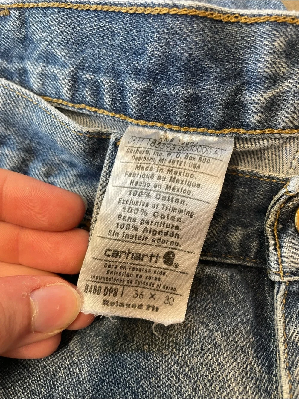Carhartt B460 DPS Relaxed Fit Jeans